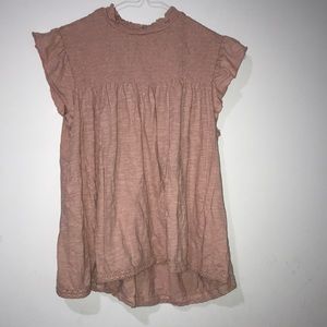 Burgundy canopy shirt